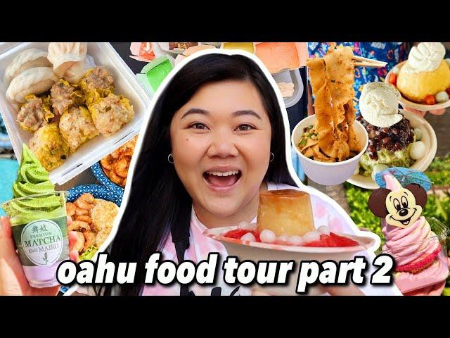 What to Eat in HAWAII! Oahu Food Tour Part 2