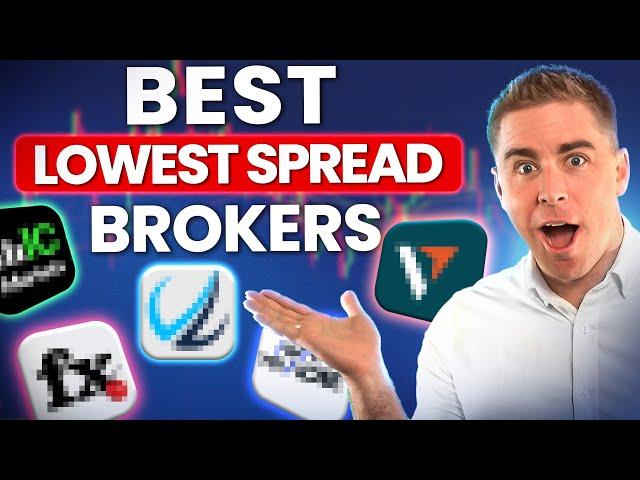 5 Best Brokers for LOW Spread Trading in 2025 | For US & International Traders