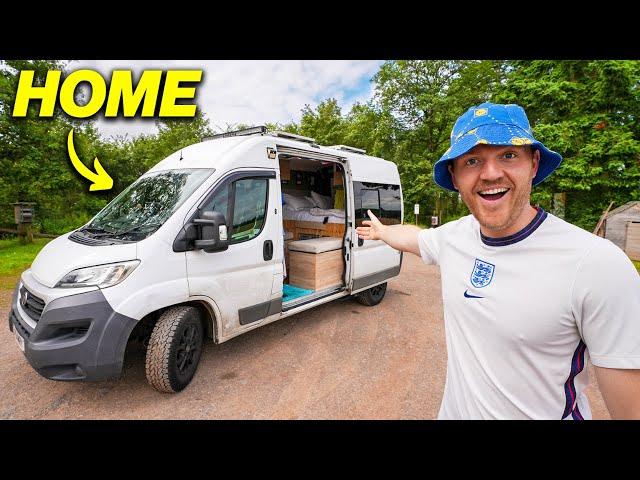 VAN LIFE IN GERMANY AT EURO 2024 (I wasn't ready for this)