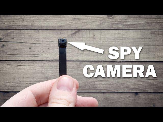 This Spy Camera is really TINY - How to setup and use DIY WiFI hidden spy camera