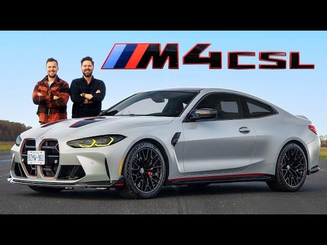 2023 BMW M4 CSL Review // An Insane $140,000 Sports Car