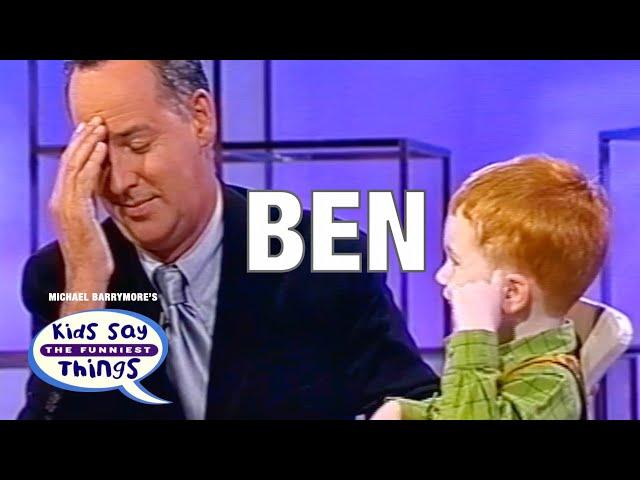 FULL INTERVIEW Ben - Kids Say the Funniest Things - Michael Barrymore