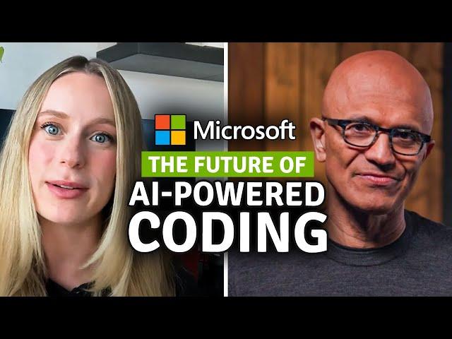Satya Nadella Explains The Future of AI-Powered Coding and Multi-Agent Systems