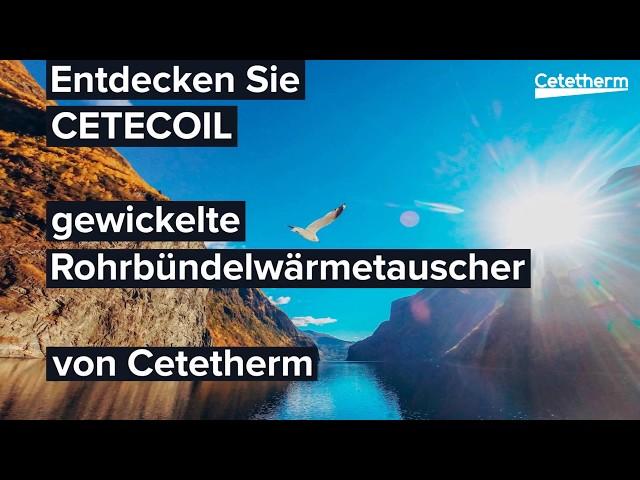 Cetetherm Cetecoil - Rohrbündelwärmetauscher-GERMAN