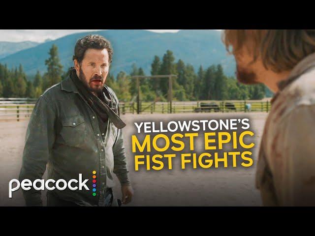 Yellowstone | Wildest Fist Fights and Brawls of All-Time