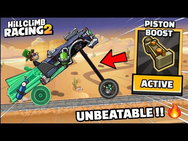 PISTON BOOST + NITRO IS UNBEATABLE IN HILL CLIMB RACING 2