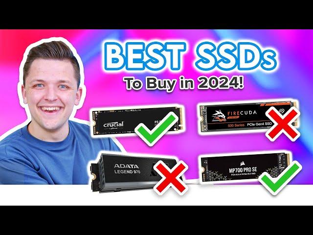 Best SSDs to Buy for a Gaming PC Build in 2024!  [Options for All Budgets]