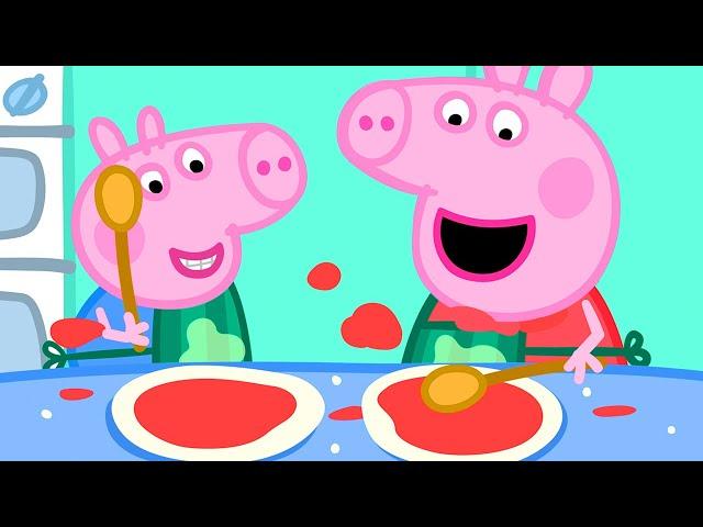 Peppa Wutz | Peppa macht Pfannkuchen! | Peppa Pig Deutsch Neue Folgen | Cartoons für Kinder