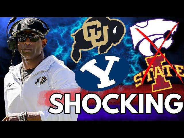 Big 12 SURPRISE! Colorado & BYU SMILING after Kansas State + Iowa State LOSE | Deion Sanders