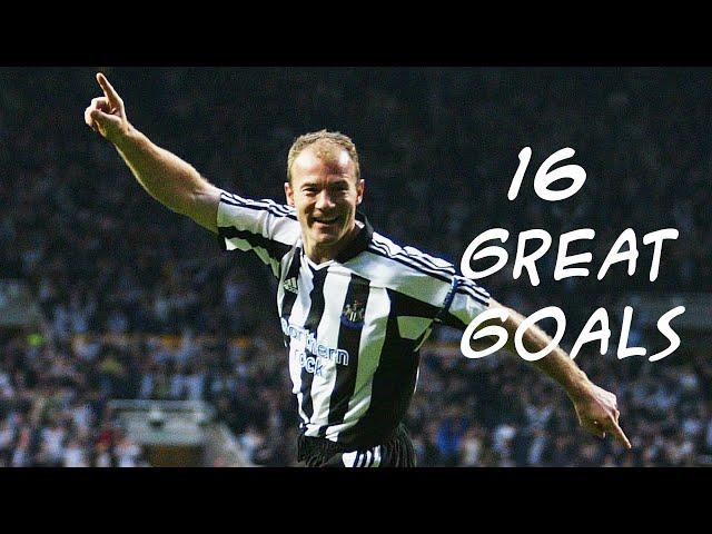 Alan Shearer ● 16 Great Goals ● English Commentary ● HD