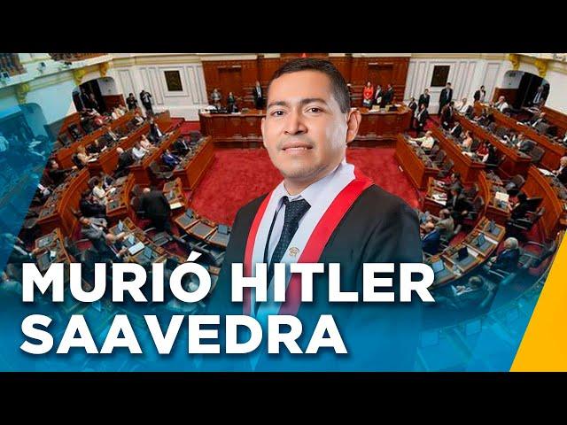 CONGRESISTA HITLER SAAVEDRA FUE HALLADO MUERTO: TODOS LOS DETALLES