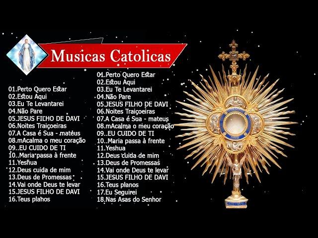 2023 Lindas músicas religiosas católicas de louvor e adoracão carismáticos | musicas catolicas