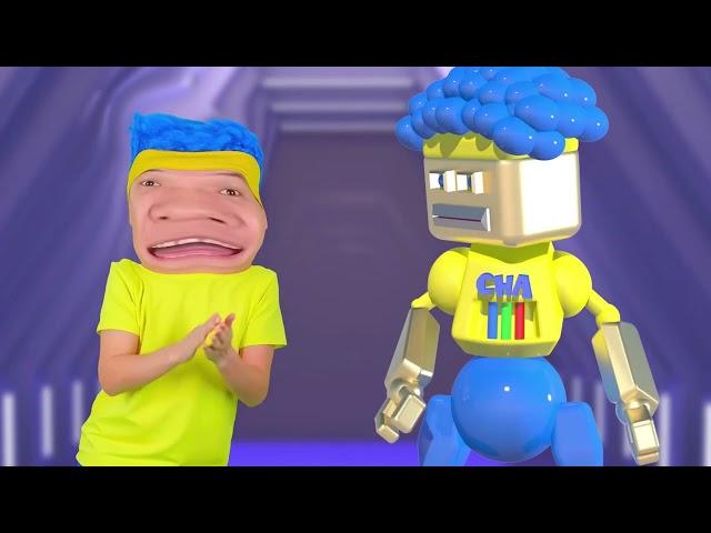 Robot Cha Cha, Robot Chicky, Robot Boom Boom Robot Lya Lya | D Billions Troll I Don't Draw (Parody)