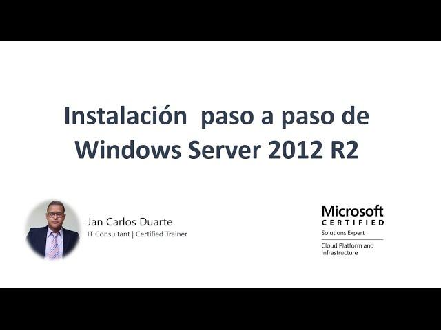 Hyper-V  Windows Server 2012 R2 - Instalación paso a paso.