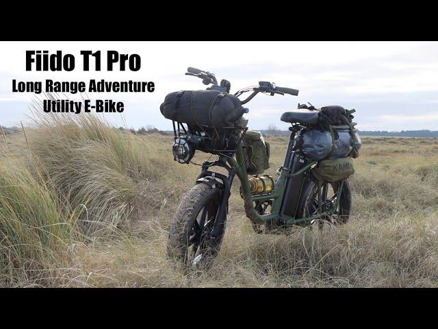 Fiido T1 Pro Utility E-bike.  My Long Range Cargo Woodland Assault Vehicle.  E-bikeThrottle Removal.