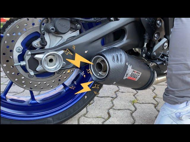 MIVV Full Oval Carbon Exhaust Sound 