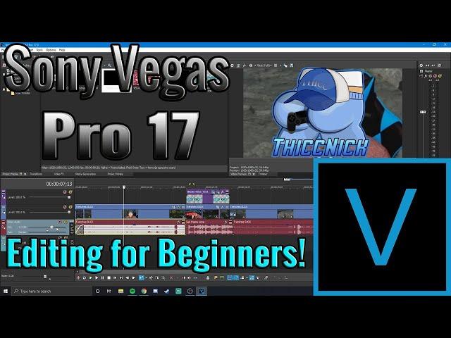 Vegas Pro Tutorial | Editing for Beginners!