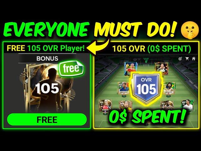 HOW to REACH 105 OVR with (0$ Spent) in FC Mobile | Mr. Believer