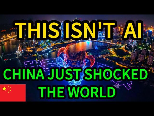 China's 11,787 Drones Break World Record, US Comments:  Nobody Wants War With China！