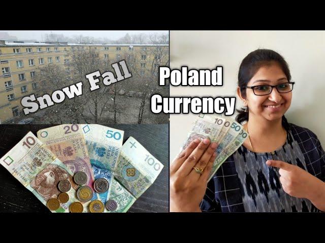 Poland Currency | Złoty | Snow in Wroclaw in April | Telugu Vlogs Europe