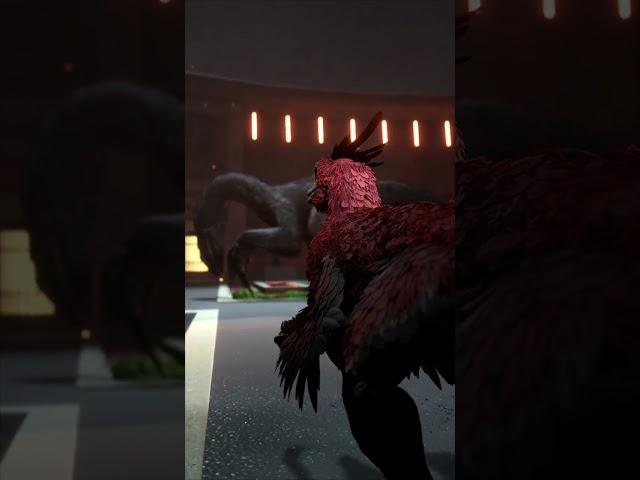 Jurassic World Dominion - Pyroraptor Vs  Therizinosaurus