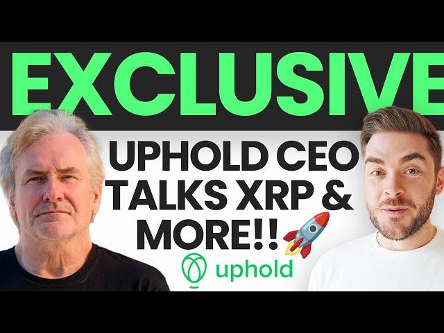  Uphold CEO Talks XRP! MiCA Bill Is Huge For The Industry! 