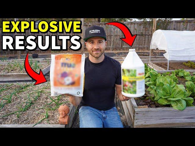 This Fertilizer Makes Winter Gardens EXPLODE With Growth!