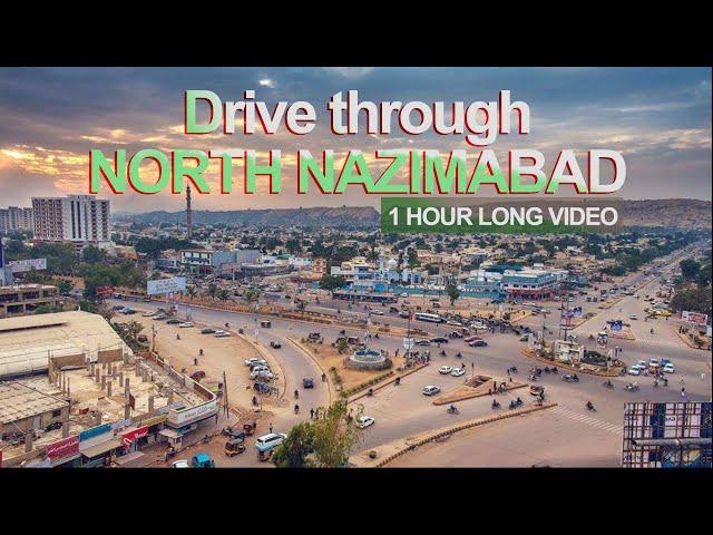 LONG DRIVE through NORTH NAZIMABAD - KARACHI (duration 1hr) - Pakistan