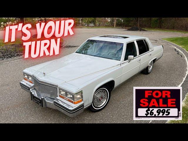 1987 Cadillac Brougham D’Elegance RESTORED! Loaded with options! For Sale by Specialty Motor Cars