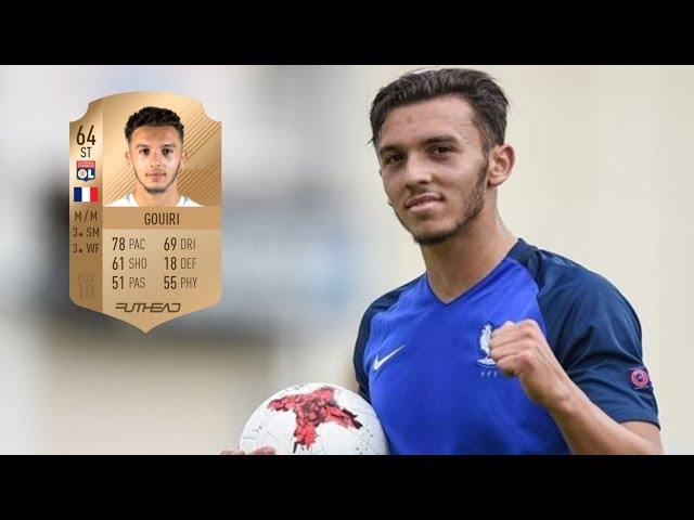 AMINE GOUIRI FIFA 18 WONDERKID