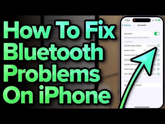 iPhone Bluetooth Not Connecting? Here's The Real Fix!