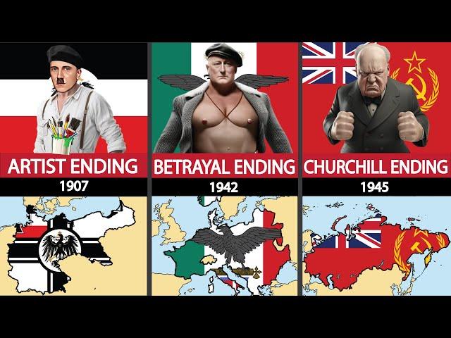 All Endings Timeline : World War-II.