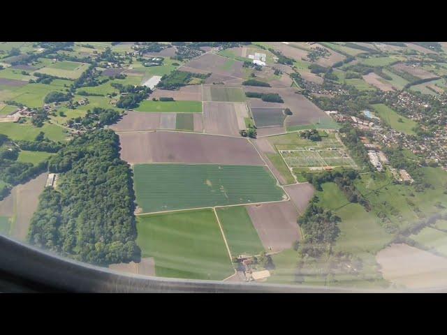 (BRE) ️ Bremen Airport, Germany Landing über Del