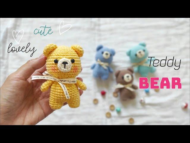 Crochet bear | teddy bear | amigurumi bear |freepattern#crochet#handmade #amigurumi #bear #tutorial