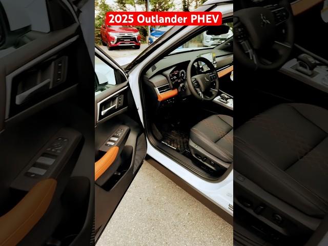 Interior - 2025 Outlander PHEV! #shorts #outlander #phev  #automobile #mitsubishioutlander