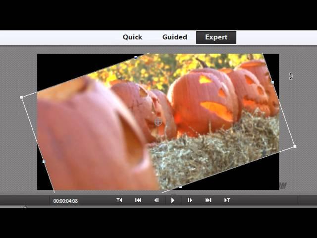 How to Rotate a Video Clip | Adobe Premiere Elements Training #3 | VIDEOLANE.COM