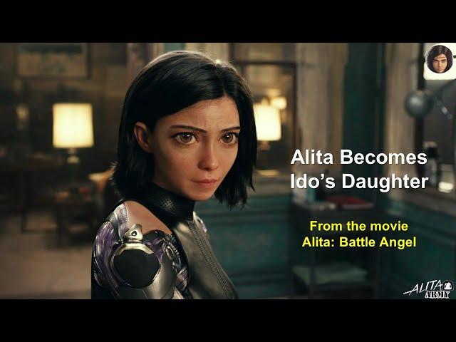 Alita Becomes Ido's Daughter | Alita Battle Angel