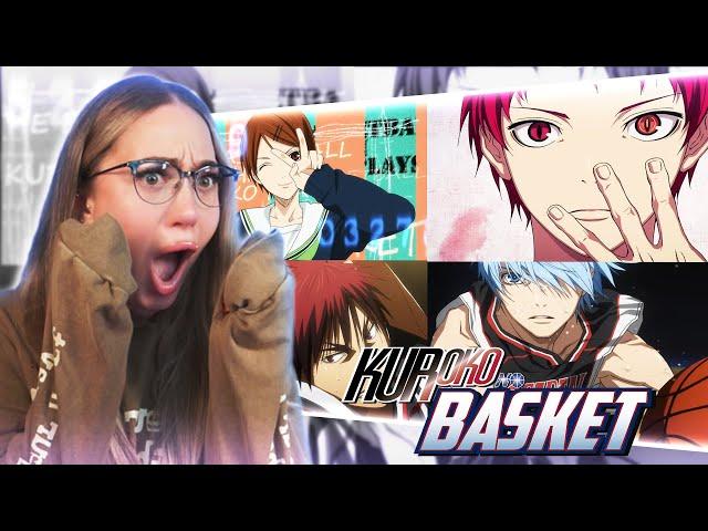 THEY'RE ALL so HOT!! First Time Reacting to KUROKO NO BASKET Openings (1-7)  | REACTION!