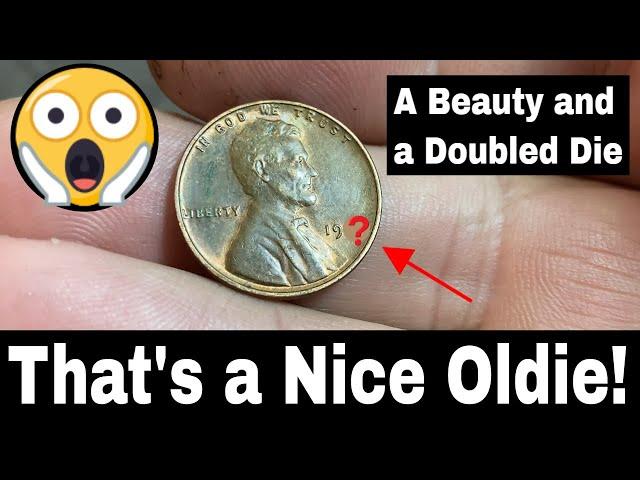 Beautiful Old Wheat Penny and Doubled Die Found - Penny Hunt 201