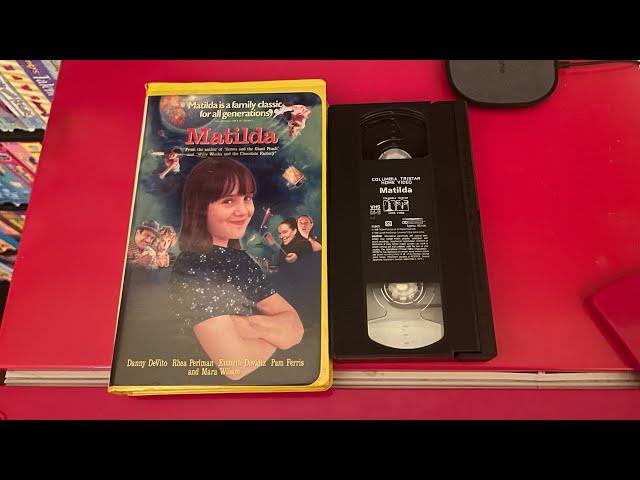 Opening To Matilda 1996 VHS