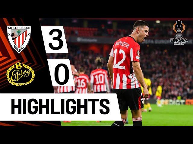 Athletic Club vs Elfsborg 3-0: Goles y resumen | UEFA Europa League 2024