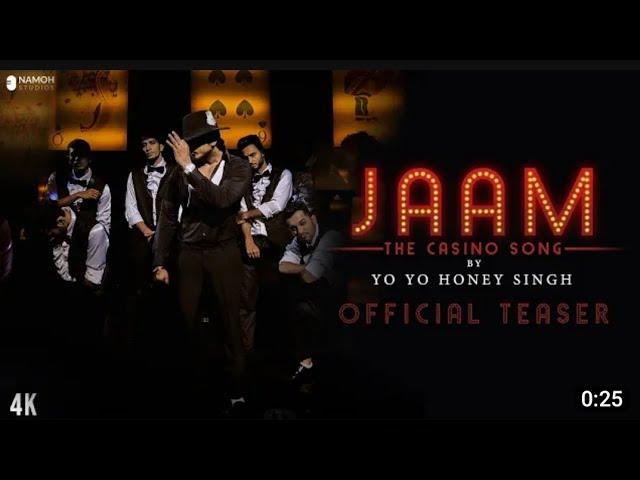 JAAM | Yo Yo Honey Singh | Teaser | Releasing on 24th November | Namoh Studios