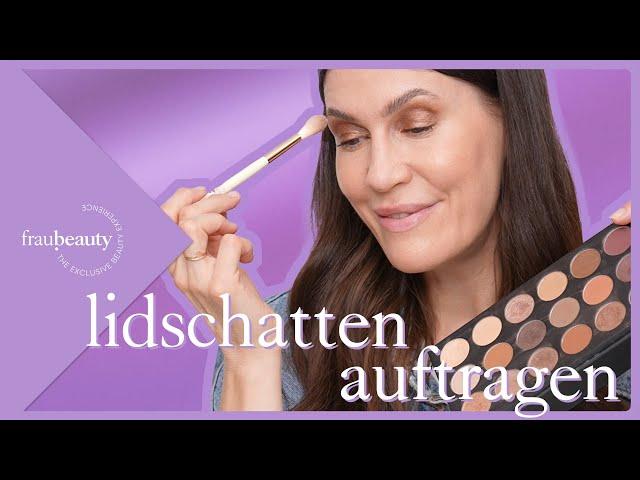 Make-up Basics: Lidschatten auftragen - ...das solltet ihr auf jeden Fall wissen 