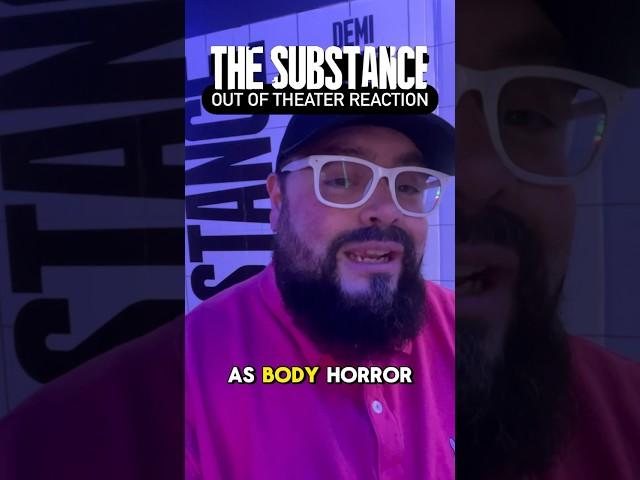 The Substance (2024) One Minute Movie Review #movies #shorts #filmreviews