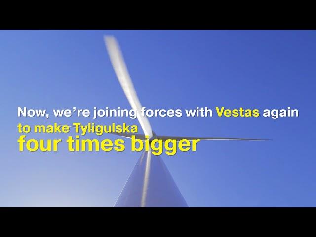 DTEK to invest €450 million to expand Tyligulska windfarm @wef @vestas