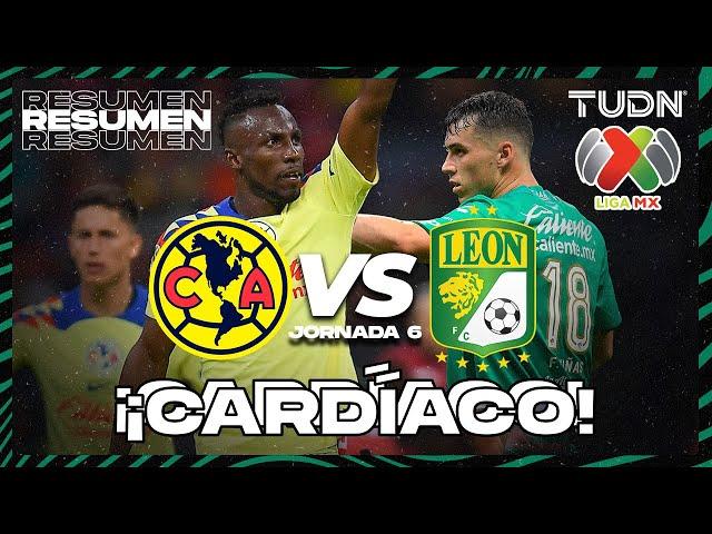 Resumen y goles | América vs León | AP2023-J5 | Liga Mx | TUDN