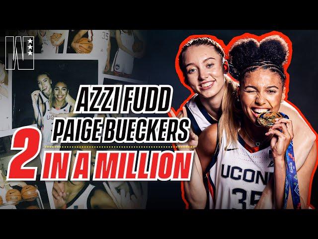 Paige Bueckers and Azzi Fudd are the FUTURE at UConn ️ SLAM 235 Cover Behind-The-Scenes