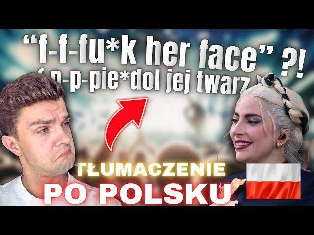 LADY GAGA – POKER FACE ( PO POLSKU z LEKTOREM )