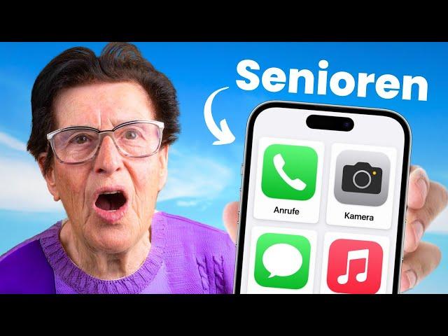 Meine Oma (85) nutzt zum ersten mal ein iPhone!