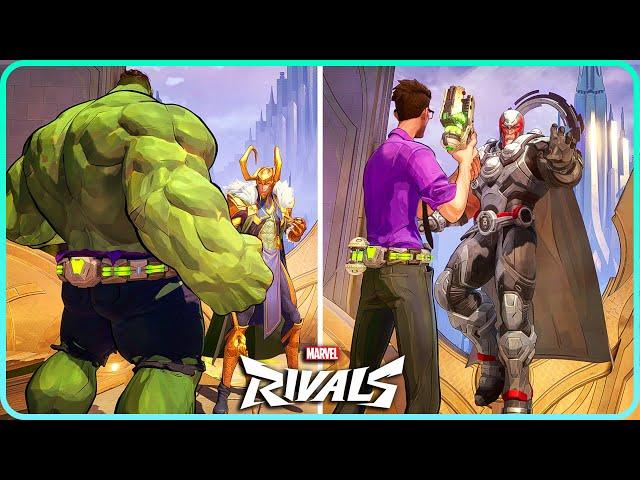 All Hulk / Bruce Banner Interactions Marvel Rivals